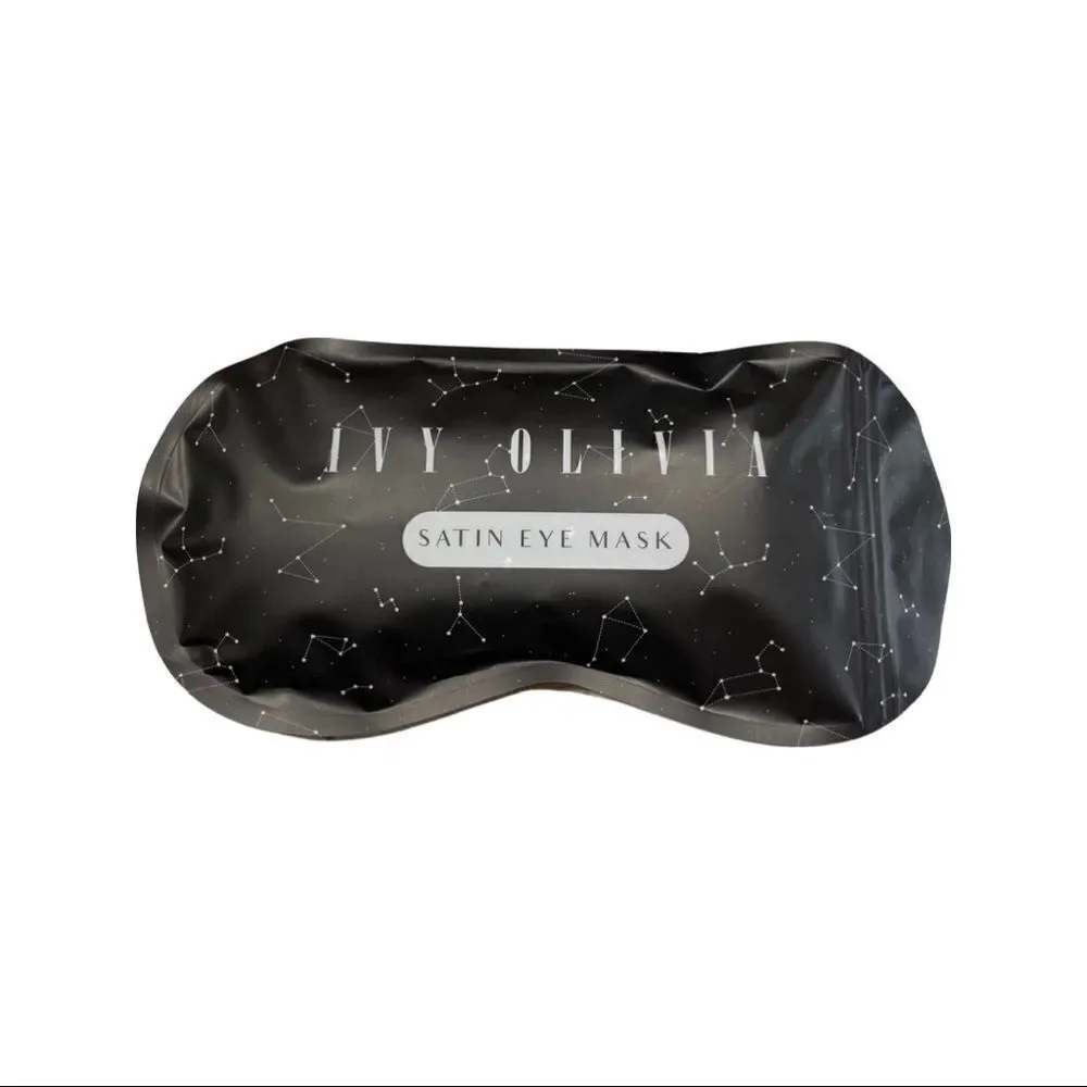 IVY OLIVIA Satin Eye Mask - New In Package